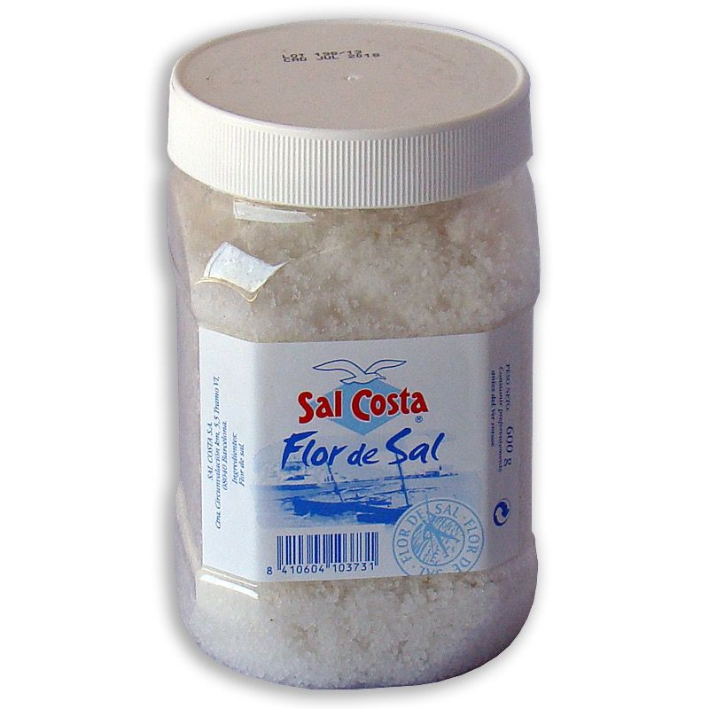 SAL - FLOR DE SAL BOTE 6/600g